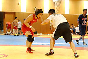 全日本女子チームが合宿スタート