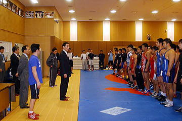 男子全日本合宿＆ＮＴＳ中央研修会がスタート