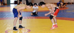 男子両スタイルの五輪代表チームが長野・菅平で合宿