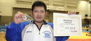 【全日本学生選手権・特集】男子フリースタイル120kg級の金澤勝利（山梨学院大）が階級アップで真の学生王者に