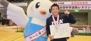 【全国中学選抜選手権・特集】全国大会３連覇の強豪を破って涙の初優勝！…男子59kg級・梅林太朗（ＪＯＣアカデミー）