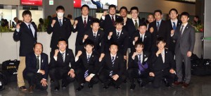 学生選抜チームが米国遠征に出発