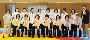 女子の高校・中学選抜チームがスウェーデン遠征へ出発