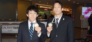 ハンガリー遠征の男子グレコローマン全日本選抜チームが帰国