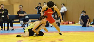 女子51kg級の参考試合を勝ち抜き、宮原優（東洋大）がJOCアカデミー初の世界選手権代表へ