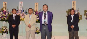 明大レスリング部の創部80周年記念式典に約400人