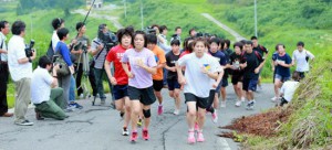 全日本女子チームが今年初の新潟・十日町での合宿をスタート