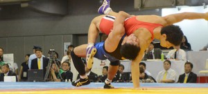 【写真集】東京国体・成年グレコローマン／決勝・表彰式