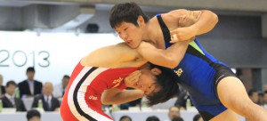 山中良一（愛知・日体大）がオリンピック代表の高谷惣亮（京都・ＡＬＳＯＫ）を破って優勝…東京国体第２日