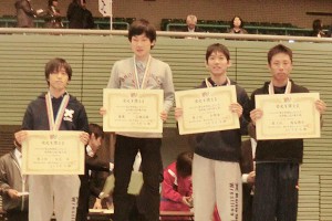 【写真集】東日本学生秋季新人戦／フリースタイルＢ表彰式