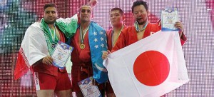 岡倫之（ブシロード）がアジア・サンボ選手権で銅メダル獲得