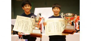 須崎優衣、南條早映（ともにＪＷＡ）が３連覇、男子ＭＶＰは基山仁太郎（三重・四日市ジュニア）…全国中学選抜選手権