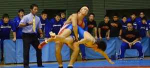 【東日本学生秋季新人選手権・写真集】グレコローマン／決勝・表彰式