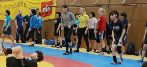 日本の強さを学ぶため、欧州５ヶ国から女子選手が来日
