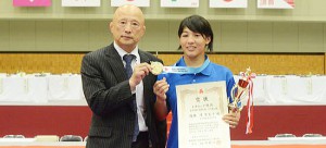 【インターハイ個人戦（女子）・特集】ユース・オリンピック女王を破って初優勝！　澤葉菜子（愛知・至学館）