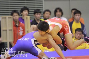 【写真集】和歌山国体／少年グレコローマン決勝・表彰式