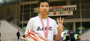 【全国中学選抜選手権・特集】男子大会史上初の３連覇を達成！　男子47kg級・森川海舟（ＡＡＣＣ）