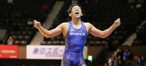 男子フリースタイル65kg級は前田翔吾（クリナップ）が優勝、川井梨紗子（至学館大）は女子60kg級で優勝…全日本選手権・第１日