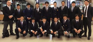 西日本学連選抜チームがブルガリア遠征へ出発