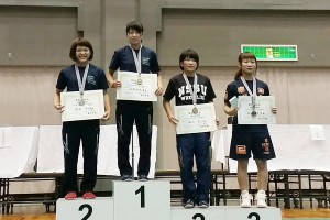 【写真集】全日本学生選手権／女子・表彰式