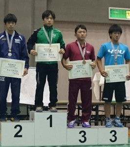 【写真集】全日本学生選手権／男子フリースタイル・表彰式