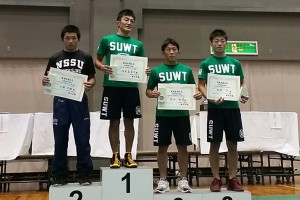 【写真集】全日本学生選手権／男子グレコローマン・表彰式