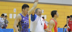 レスリング歴１年半の鶴田峻大（自衛隊）が強豪を破って優勝…全国社会人オープン選手権