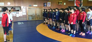 全日本女子チームが至学館大で今年２度目の合宿