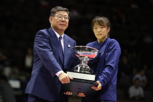 川井梨紗子（ジャパンビバレッジ）がＭＶＰ…明治杯全日本選抜選手権・最終日