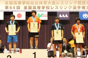 【写真集】インターハイ／女子個人戦・表彰式