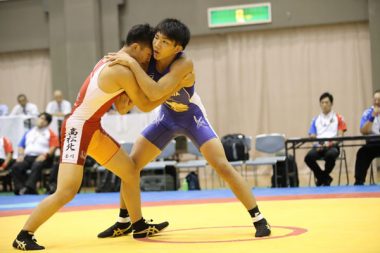 【写真集】全国高校生グレコローマン選手権／決勝・表彰式（74～120kg級）