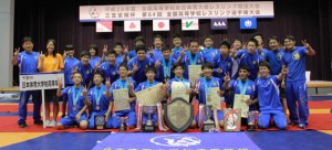 【写真集】インターハイ・集合写真（学校対抗戦１・２位／個人戦優勝選手／個人賞）