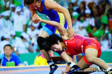 【写真集】アジアＭＡ大会・第2日／女子58kg級3位・花井瑛絵（愛知・至学館高）