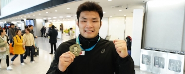 クナエフ国際大会（カザフスタン）出場の日本チームが帰国