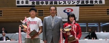 鈴木大樹と伊藤海がＭＶＰ、1年生チャンピオンは男女各２選手…全国中学選抜選手権・最終日