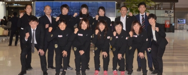 12.1～2女子ワールドカップ（ロシア）出場の代表チームが出発