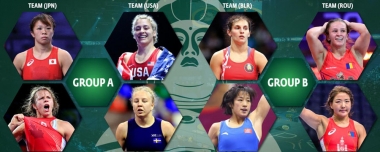 日本は男女とも米国と同ブロック…女子と男子フリースタイルのＷ杯