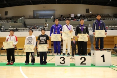 【写真集】2018年全日本大学グレコローマン選手権／表彰式