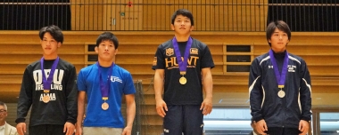 【写真集】2018年東日本学生秋季選手権／グレコローマン・表彰式