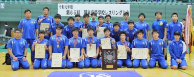 日体大柏（千葉）が男子フリースタイル4階級で優勝し、団体戦で4連覇…6.1～2関東高校大会