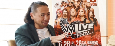 【特集】WWEのスターが日本レスリングを応援、凱旋帰国を迎える中邑真輔（青山学院大OB）