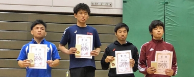 【写真集】6.29～30西日本学生新人戦／男子グレコローマン表彰式