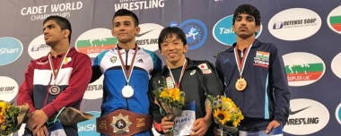 【写真集】2019年世界カデット選手権／男子フリースタイル