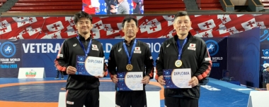 伊東克佳さん、五位塚悟さん、湯川栄光さんが優勝…2019年世界ベテランズ選手権・男子フリースタイル第1日