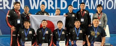 藤本健太さん（三恵海運）と坂本将典さん（SKアカデミー）が優勝…2019年世界ベテランズ選手権・フリースタイル最終日