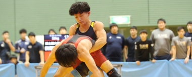 【写真集】2019年全日本大学グレコローマン選手権／決勝・表彰式