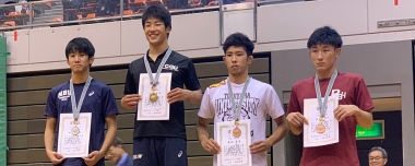 【写真集】2019年西日本学生選手権／男子フリースタイル・表彰式