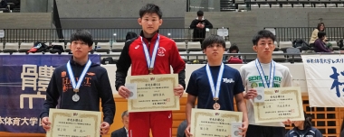 2019年東日本学生秋季選手権・新人戦／男子フリースタイルA・表彰式