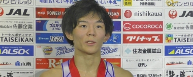 【動画】2019年全日本選手権／優勝選手インタビュー（男子フリースタイル）