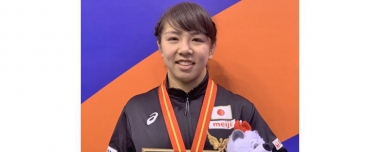 今井佑海（日大）が優勝、澤葉菜子（至学館大）が銀メダル…2020年ヤリギン国際大会・第3日（1）